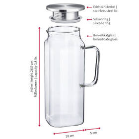 Karafa WESTMARK 62912260, PURO 1,8 l 

 obrázek produktu 4 z 5