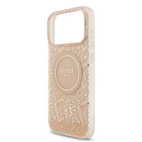Kryt na mobil Guess IML Flowers Allover Strap MagSafe na Apple iPhone 17 Pro Max růžový

 obrázek produktu 4 z 7