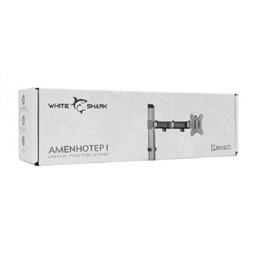 Držák White Shark AMENHOTEP I, pro 1 monitor, polohovatelný, pro úhlopříčky 17" - 32", max. nosnost 9 kg šedý

 obrázek produktu 6 z 6