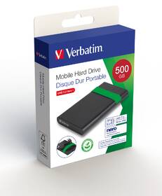 Externí pevný disk 2,5" Verbatim Mobile Drive 500GB refurbished černý

 obrázek produktu 5 z 6
