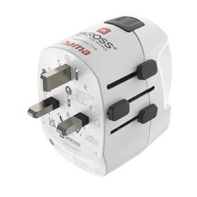 Cestovní adaptér Hama Pro Light AC 30PD, 3-pól, USB-A/USB-C 30 W bílý

 obrázek produktu 2 z 4