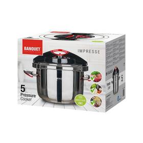 Tlakový hrnec BANQUET Impresse, 5 l 

 obrázek produktu 4 z 4