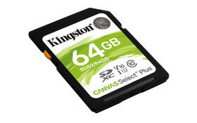 Paměťová karta Kingston SDXC 64GB UHS-I U1 (100R/10W) 

 obrázek produktu 1 z 2