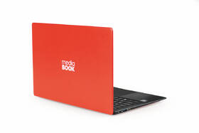 Notebook mediaBOOK 14 červená barva
