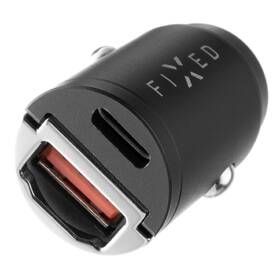Adaptér do auta FIXED USB-C PD, USB QC 3.0, 30W černý

 obrázek produktu 1 z 7