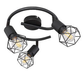 Bodové svítidlo GLOBO Xara I, 3xE14, 40W, spirála černé

 obrázek produktu 1 z 3