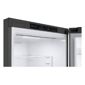 Chladnička s mrazničkou LG GBP62PZNBC stříbrná barva
