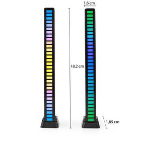 LED světlo Nedis RGB, herní, 2ks černé

 obrázek produktu 5 z 12