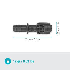 Spojka Gardena MicroDrip System 13 mm 1/2" (1 ks) 

 obrázek produktu 2 z 6