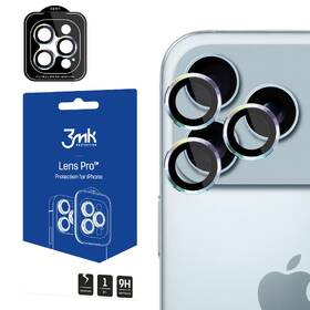 Ochranné sklo čočky fotoaparátu 3mk Lens Protection Pro na Apple iPhone 17 Pro /17 Pro Max - duhové 

 obrázek produktu 1 z 1