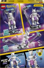 Stavebnice LEGO® Pokémon™ 72163 SMART Play™: Mewtwo a útěk z laboratoře 

 obrázek produktu 3 z 9