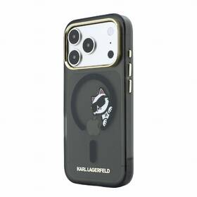Kryt na mobil Karl Lagerfeld IML Choupette Peekaboo Magsafe na Apple iPhone 18 Pro černý

 obrázek produktu 3 z 6