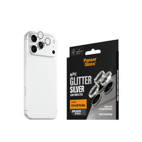 Tvrzené sklo PanzerGlass Hoops na Apple iPhone 18 Pro/Pro Max třpytivě stříbrné černé

 obrázek produktu 2 z 4