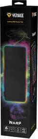 Podložka pod klávesnici a myš YENKEE YPM 3006 RGB Warp, 93 x 35 cm černá

 obrázek produktu 3 z 3