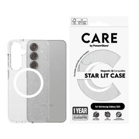 Kryt na mobil PanzerGlass CARE Star Lit Qi na Samsung Galaxy S25 bílý/průhledný

 obrázek produktu 4 z 9