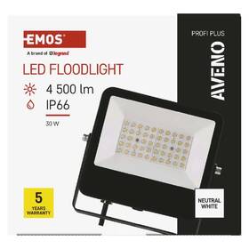 Reflektor EMOS AVENO, 30W, 4500lm, neutrální bílá černý

 obrázek produktu 5 z 5