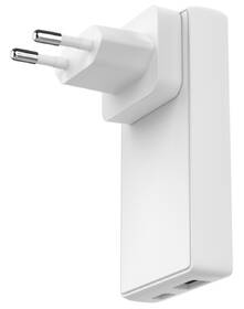 Cestovní adaptér Swissten GaN USB-C + USB-A, 45W (US, EU, UK) bílý

 obrázek produktu 2 z 5