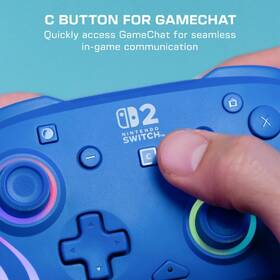 Gamepad Turtle Beach Afterglow Wave Wireless RGB, NS2 modrý

 obrázek produktu 10 z 14