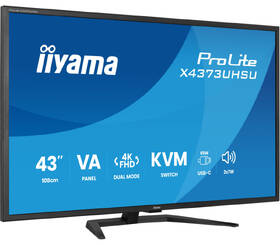 Monitor IIYAMA ProLite X4373UHSU-B2 černý

 obrázek produktu 4 z 9