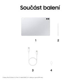 Dotykový tablet Samsung Galaxy Tab S12 Ultra 12 GB / 256 GB + dotykové pero stříbrný

 obrázek produktu 16 z 24