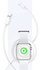 Bezdrátová nabíječka USAMS CC096 + Lightning kabel bílá

 obrázek produktu 1 z 6