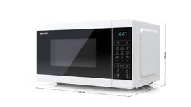 Mikrovlnná trouba Sharp YC-MS02EW bílá

 obrázek produktu 4 z 5