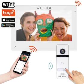 Dveřní videotelefon VERIA 3001-W + VERIA 301 bílý

 obrázek produktu 2 z 4