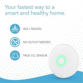 Senzor Airthings Wave Plus - senzor kvality ovzduší, radonu, vlhkosti, teploty, VOC, CO2 a tlaku 

 obrázek produktu 3 z 3