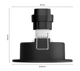 Vestavné svítidlo Philips Milliskin kulaté, 3x 4,2 W (3 ks) hliník

 obrázek produktu 2 z 6