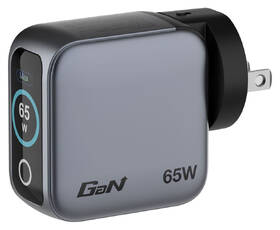 Cestovní adaptér Verbatim Mini GaN LCD, 2x USB-C PD 65 W, 1x USB-A QC 3.0 černý

 obrázek produktu 6 z 9