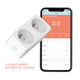 Chytrá zásuvka IMMAX NEO SMART 2 zásuvka (FR)/ 16A/ Zigbee/ Google Assistant/ Amazon Alexa/ LIDL/ TUYA 

 obrázek produktu 6 z 7