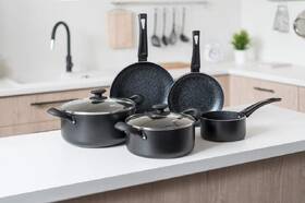 Sada nádobí BANQUET Black Stone, 7 ks 

 obrázek produktu 3 z 7