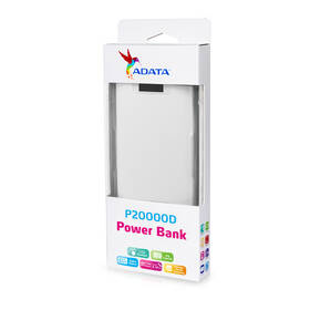 Powerbanka ADATA P20000D 20000mAh bílá

 obrázek produktu 5 z 10