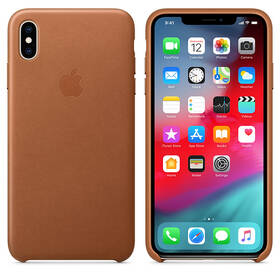 Kryt na mobil Apple pro iPhone Xs - sedlově hnědý 

 obrázek produktu 1 z 2
