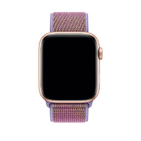 Řemínek Apple Watch 44mm šeříkově modrý provlékací sportovní 

 obrázek produktu 3 z 3