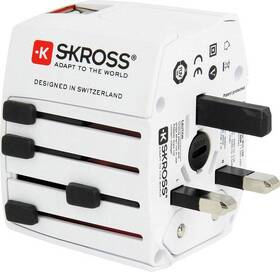 Cestovní adaptér SKROSS MUV USB, univerzální pro 150 zemí 

 obrázek produktu 1 z 10