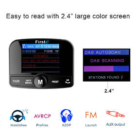 FM/DAB+ Transmitter Ambit DAB-008 černý

 obrázek produktu 7 z 12