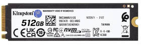 SSD Kingston KC3000 512GB NVMe 

 obrázek produktu 2 z 3