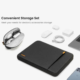 Pouzdro na notebook tomtoc Sleeve Kit - 16" MacBook Pro/15,3" MacBook Air černé

 obrázek produktu 7 z 8