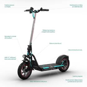 Elektrická koloběžka LAMAX eLander SA50 
