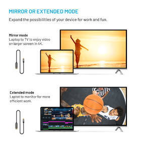Kabel FIXED USB-C/HDMI 2.0 4K60Hz, 2m černý/šedý

 obrázek produktu 5 z 10