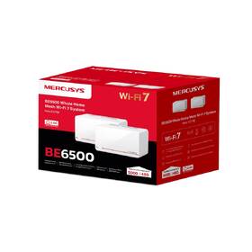 Komplexní Wi-Fi systém Mercusys Halo H37BE (2 ks) bílý

 obrázek produktu 9 z 9