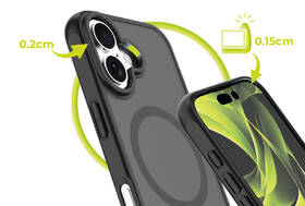 Kryt na mobil Mobile Origin Hybrid MagSafe na Apple iPhone 16 černý

 obrázek produktu 5 z 9