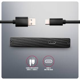 Externí rámeček Axagon Aline box 2.5", USB-C 5 Gbps - SATA 6G černý

 obrázek produktu 4 z 5
