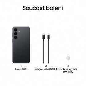 Mobilní telefon Samsung Galaxy S26+ 5G 12 GB / 256 GB černý

 obrázek produktu 8 z 19