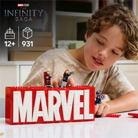 Stavebnice LEGO® Marvel 76313 Logo MARVEL a minifigurky 

 obrázek produktu 8 z 8