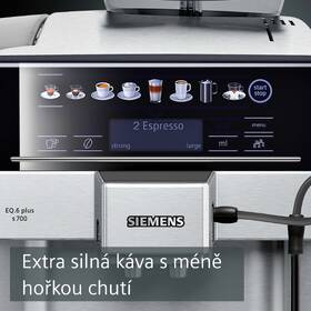 Automatický kávovar Siemens TE657313RW nerez
