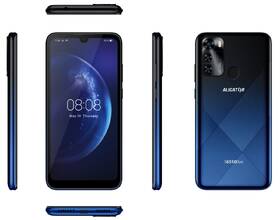Mobilní telefon Aligator S6550 Duo modrá barva
