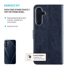 Pouzdro na mobil flipové FIXED Opus na Samsung Galaxy A16 5G modré

 obrázek produktu 2 z 2