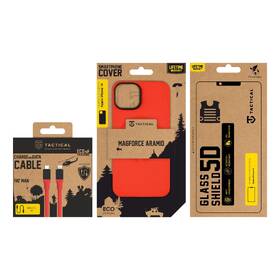 Kryt na mobil Tactical Limited Edition Combo na Apple iPhone 14 + sklo a kabel červený

 obrázek produktu 3 z 3